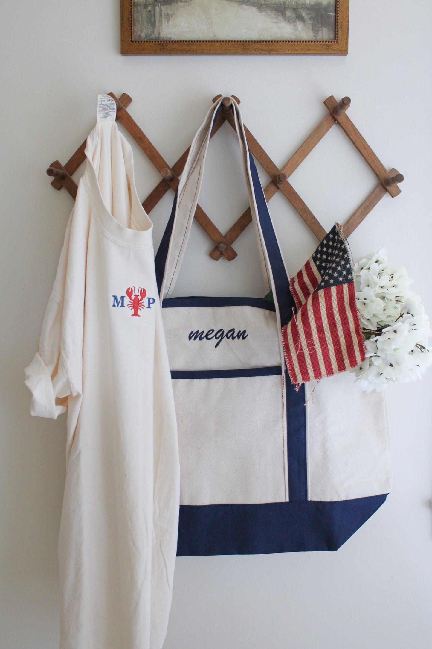Icon Simple Monogram Embroidered Shirt