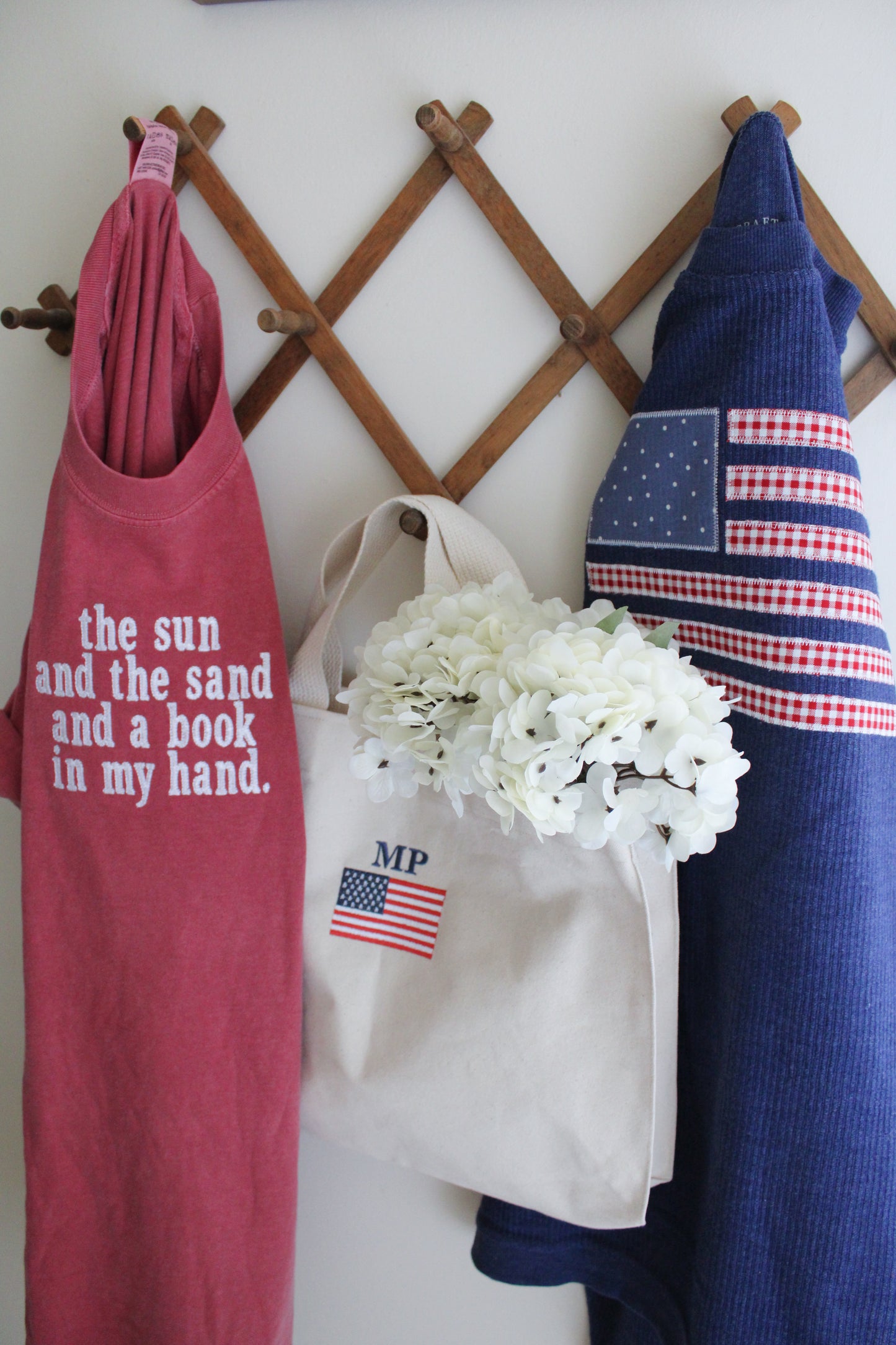 Sun, Sand, Book in My Hand Embroidered Shirt