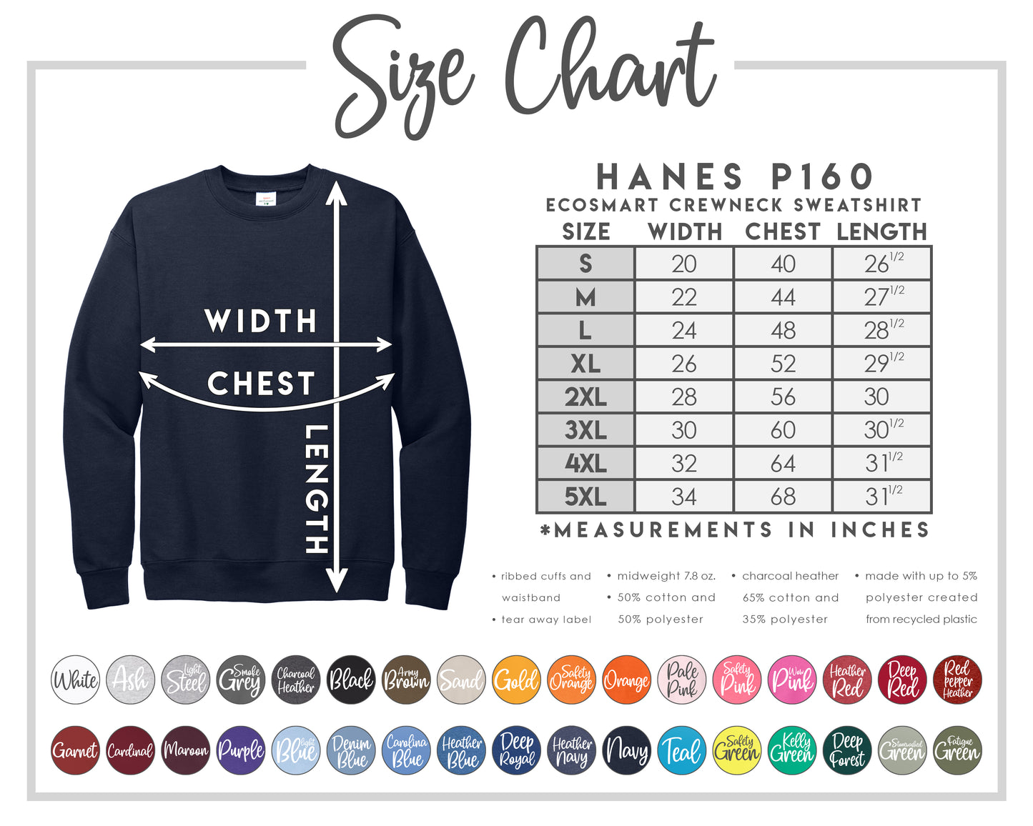 Salem, MA Est. 1626 Crewneck -- Halloween Sweatshirt, Embroidered, Choose Your Color!