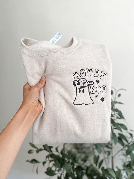 Howdy Boo Shirt -- Tee OR Sweatshirt
