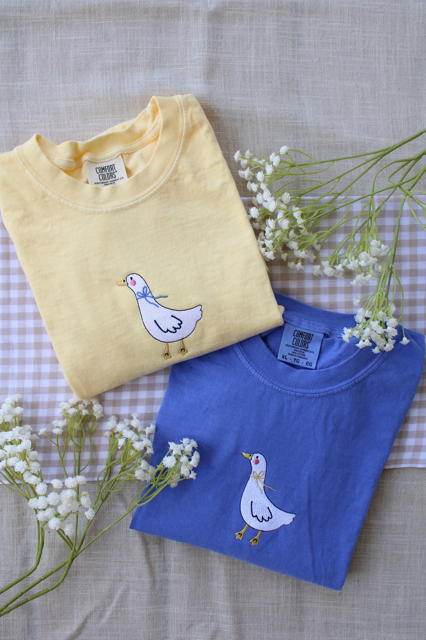 Goose Embroidered Shirt