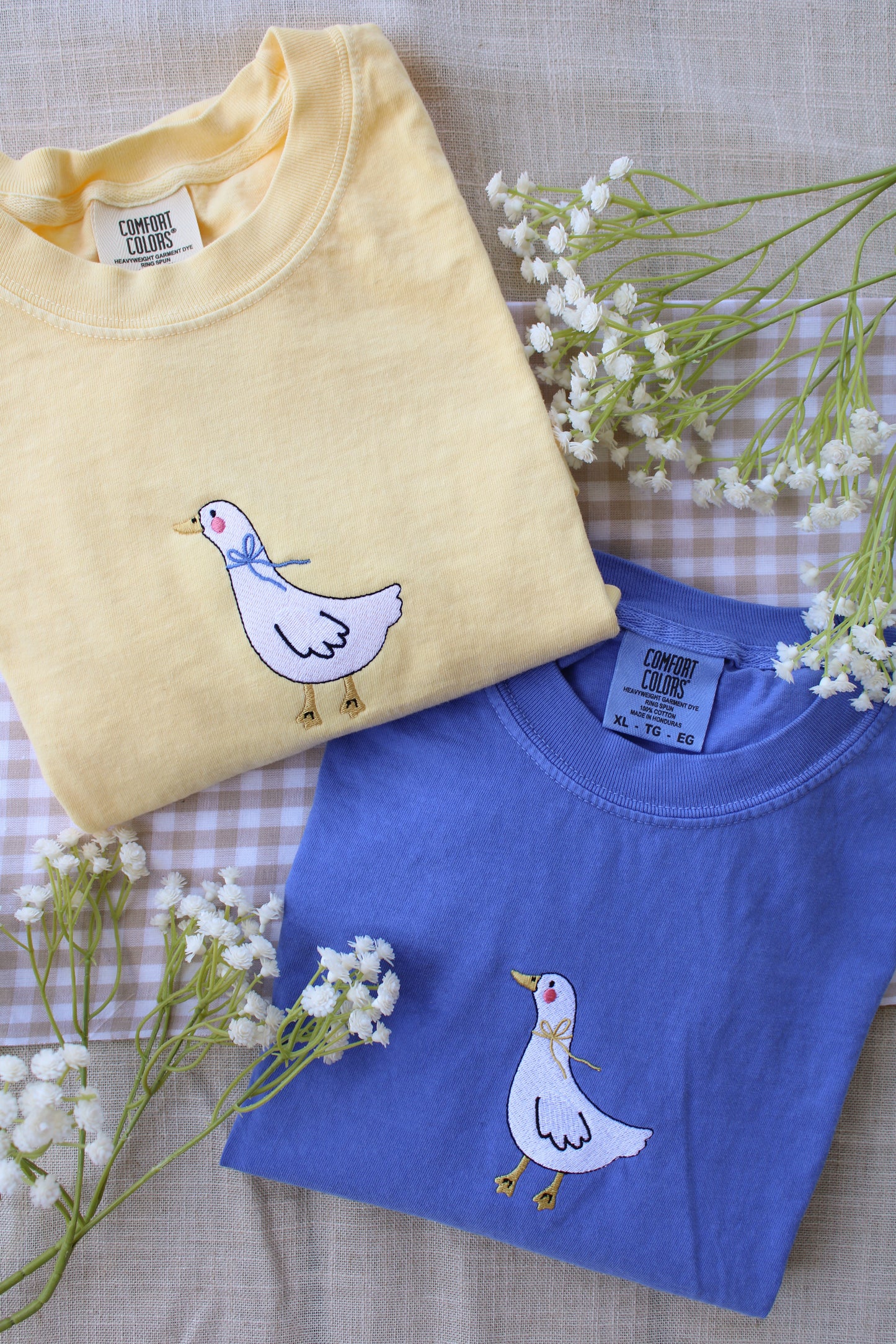 Goose Embroidered Shirt