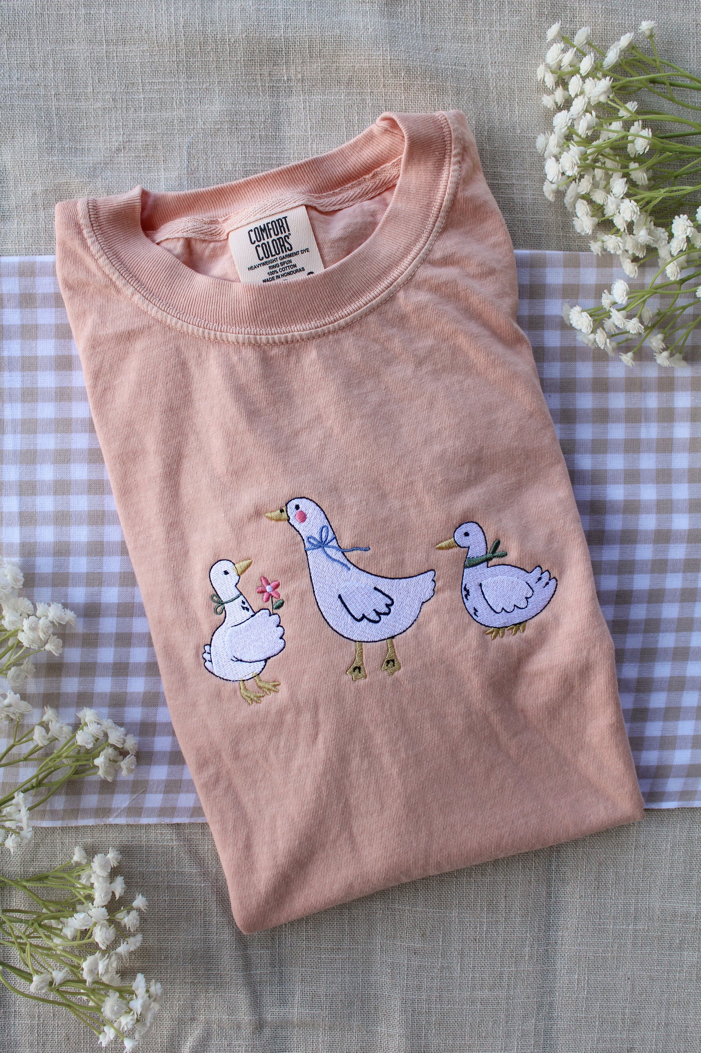 Goose Trio Embroidered Shirt