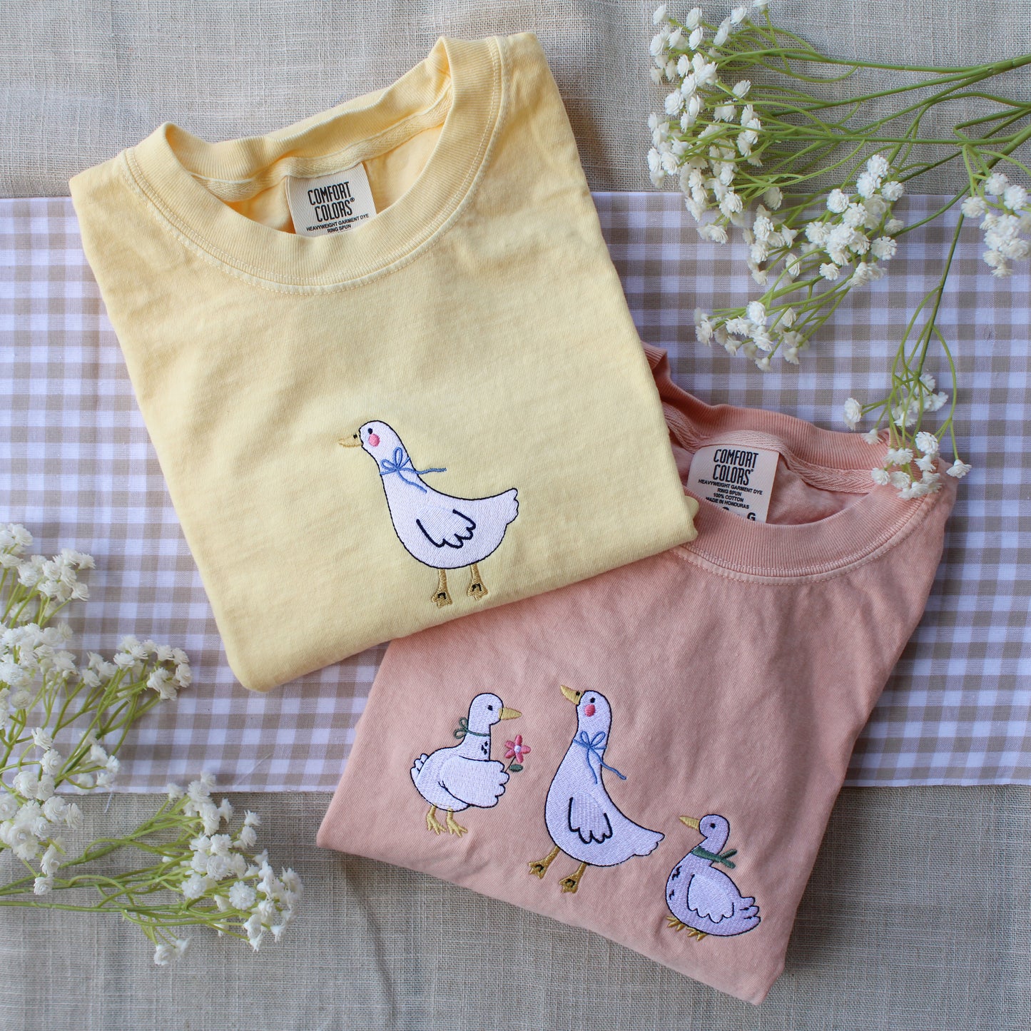Goose Trio Embroidered Shirt