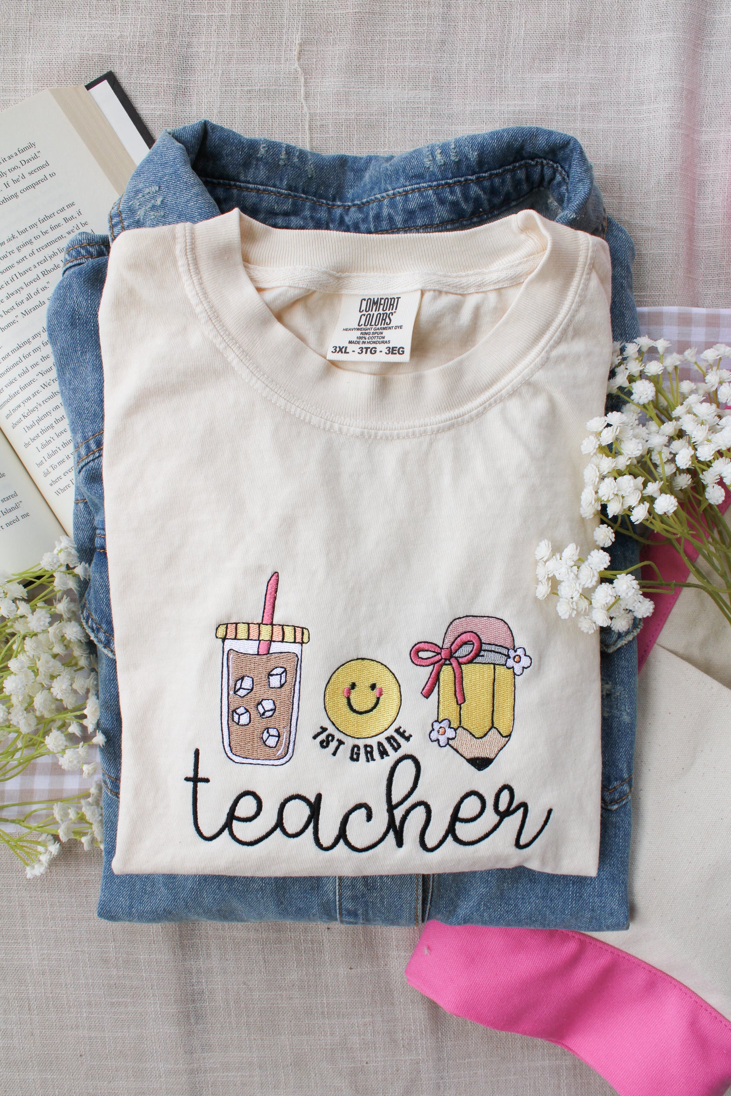 Teacher Embroidered Shirt -- Personalized Shirt, End of the Year Gift for Teachers