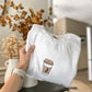 Coffee Tumbler Single Initial Sweatshirt -- Coffee Lover Tee, Embroidered Design, Comfort Colors